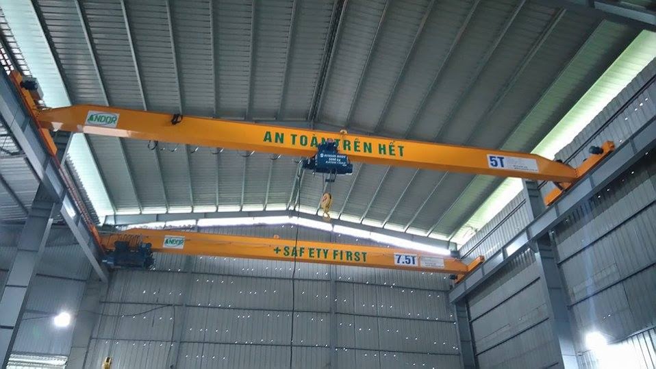 Cầu trục dầm đơn Cầu trục dầm đơn